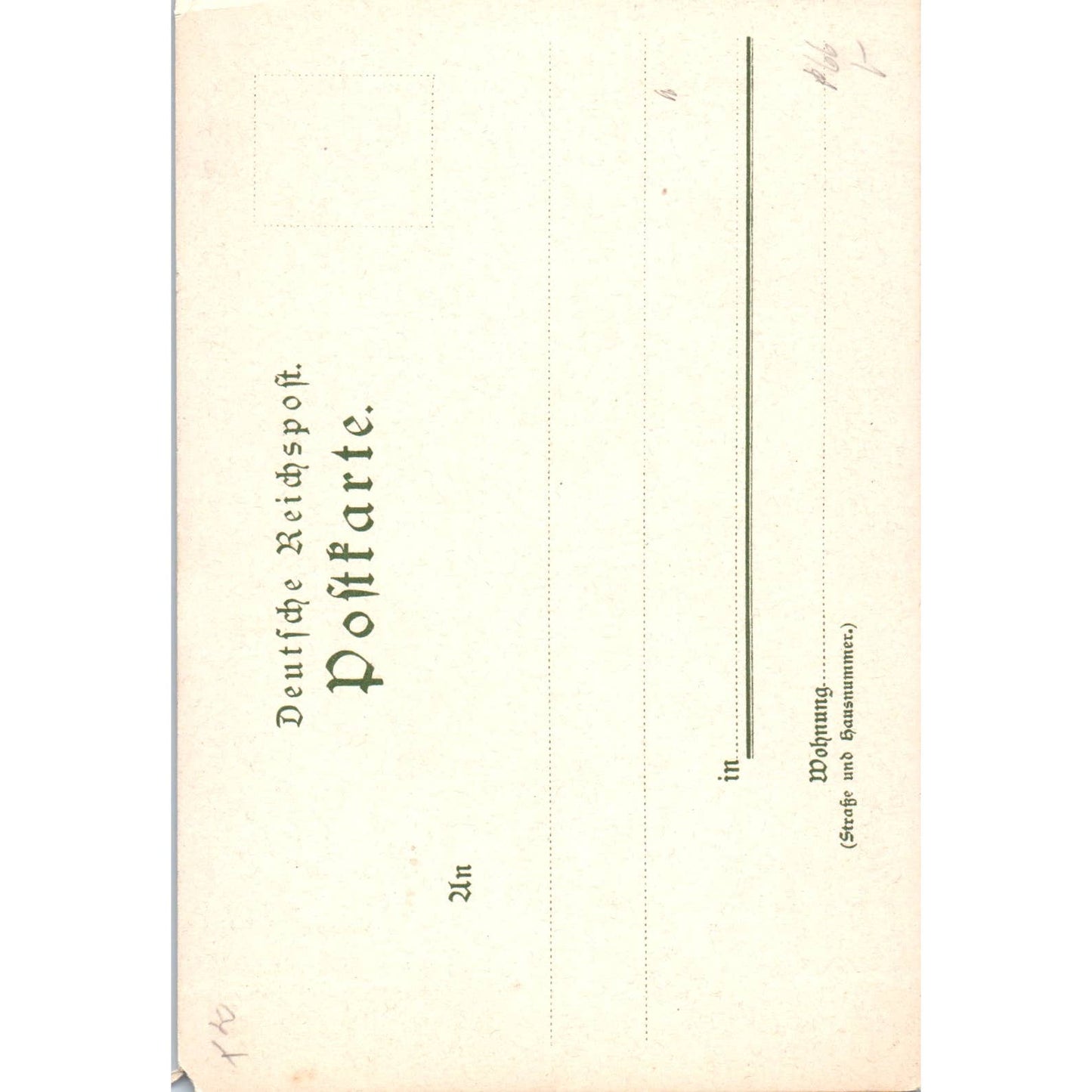 Schmalkalden German Postcard c1906 Original Postcard TK1-20