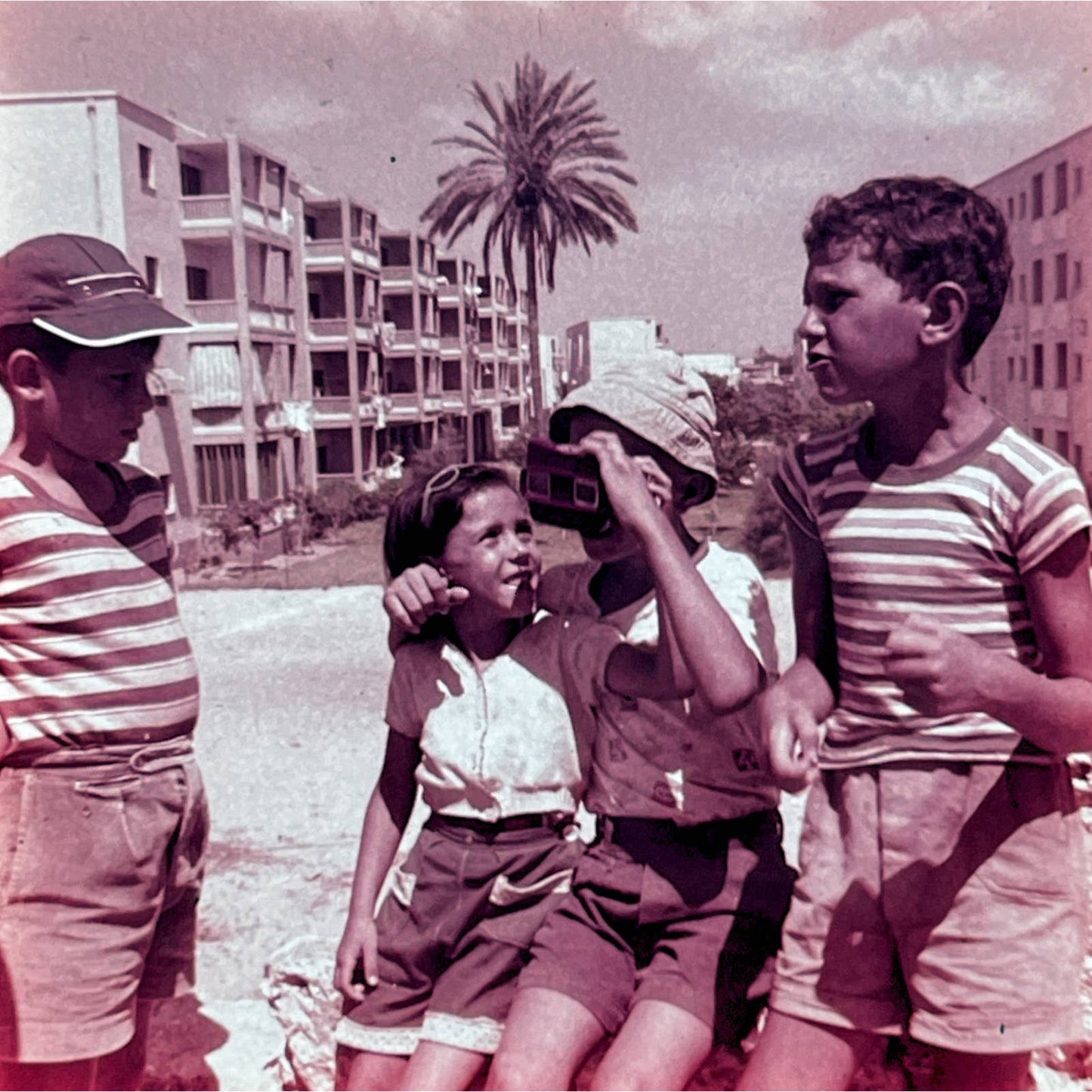 1960s Modern Israel Pana-Vue Set of 10 2x2 Slides TK2-S2-10