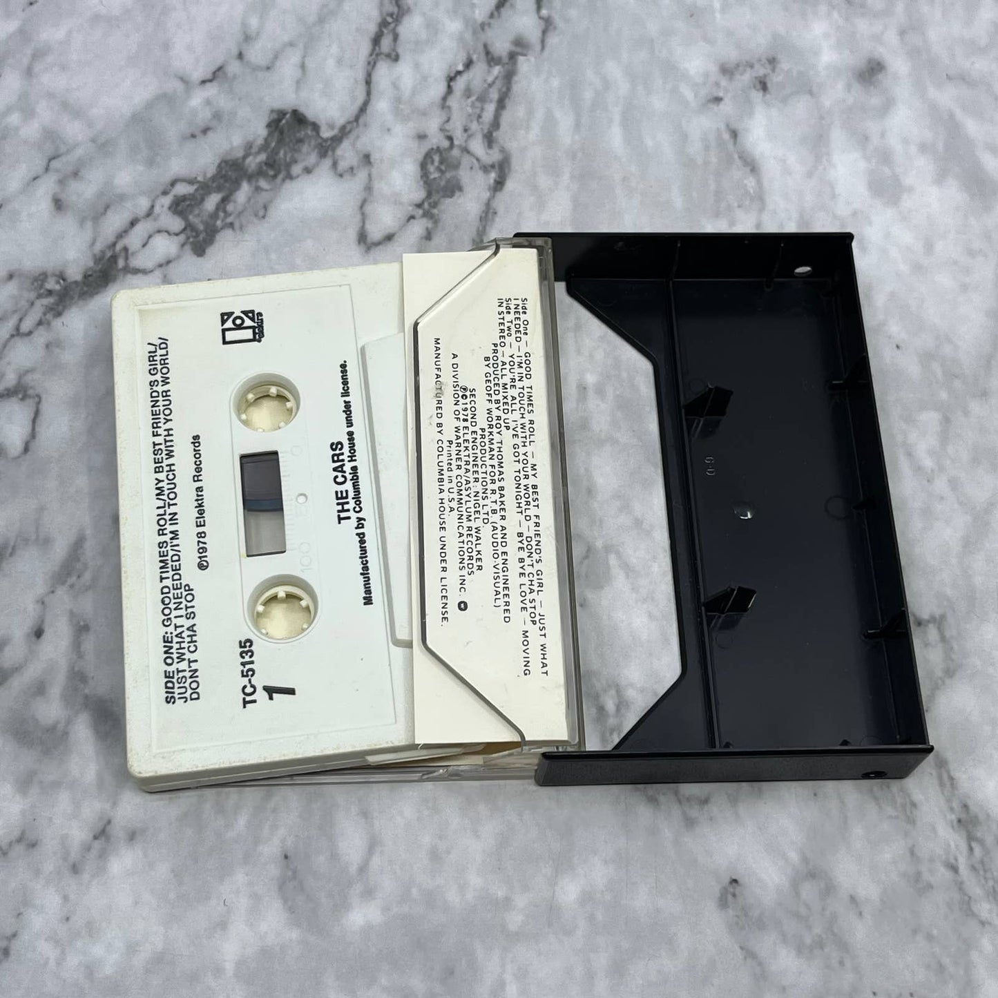The Cars - Self Titled - Cassette Tape TI1-41
