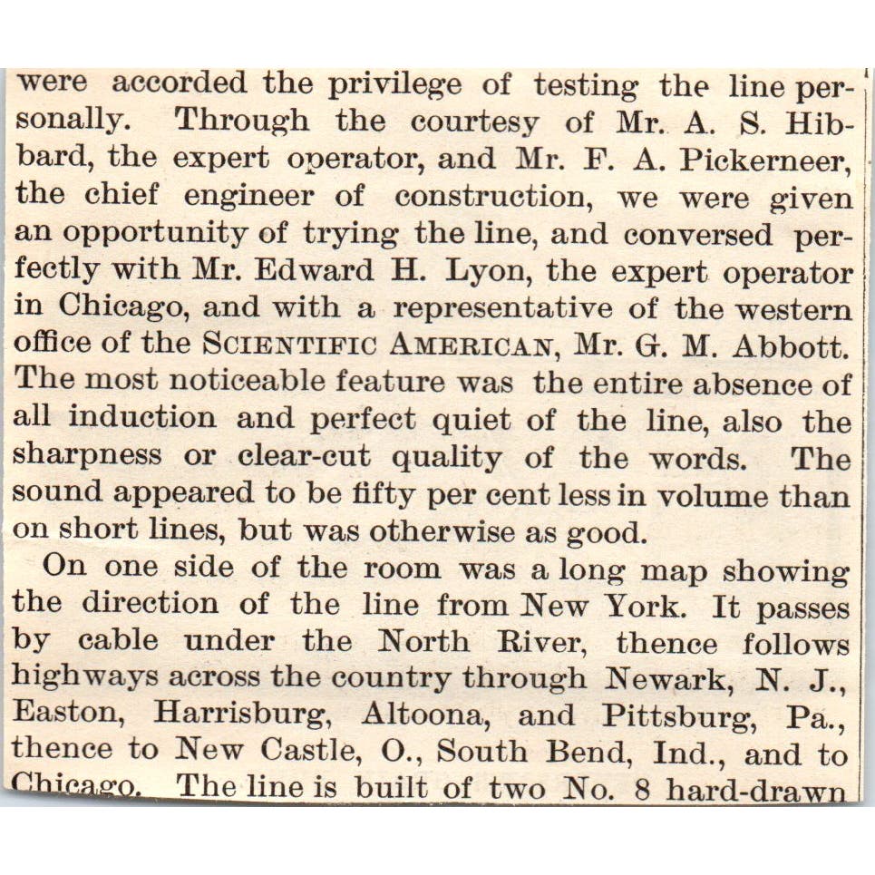 Peterson's Grain Dump Engraving Original Scientific American AD8-P24