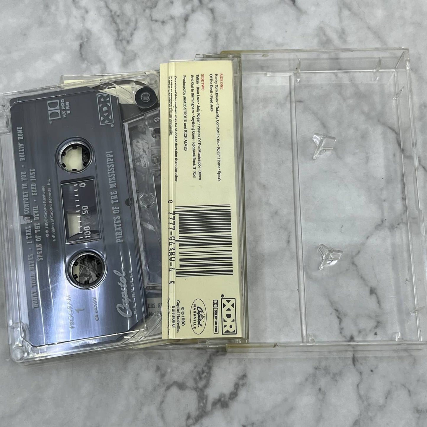 Pirates of the Mississippi - Honky Tonk Blues Cassette Tape TB5-12