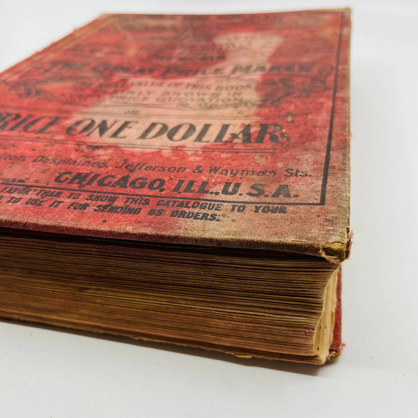 Antique 1902-1903 Sears Roebuck & Co. Catalog #112 Hardcover Complete BA3
