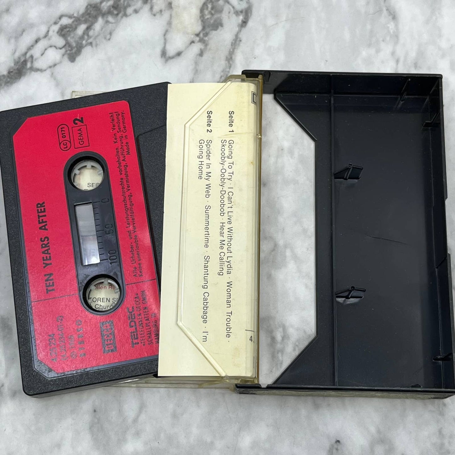 Ten Years After – Ten Years After Self Titled Cassette Tape TJ6-75
