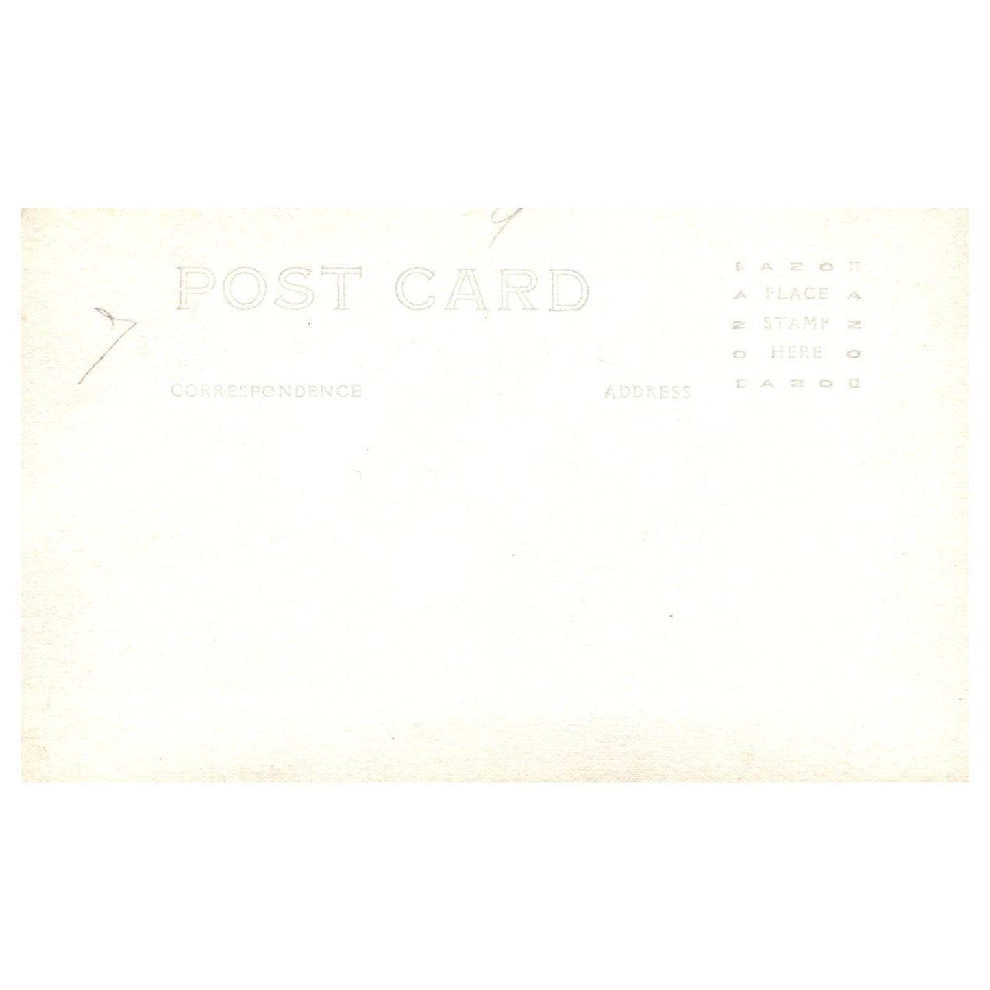 Chinese Wall on Preserve Stecker - Original Postcard RPPC TJ8-4