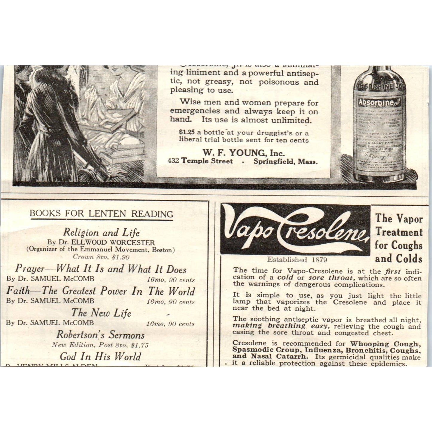 c1920 Harper's Magazine Ad - Cooks Travel Service Thomas Cook & Son EA3-4