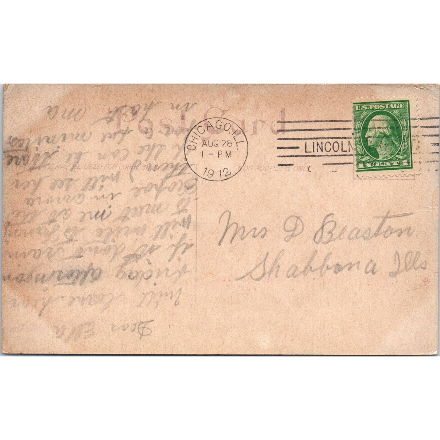 1912 Postcard St. Joseph's Catholic Church Dayton OH TD8-O2