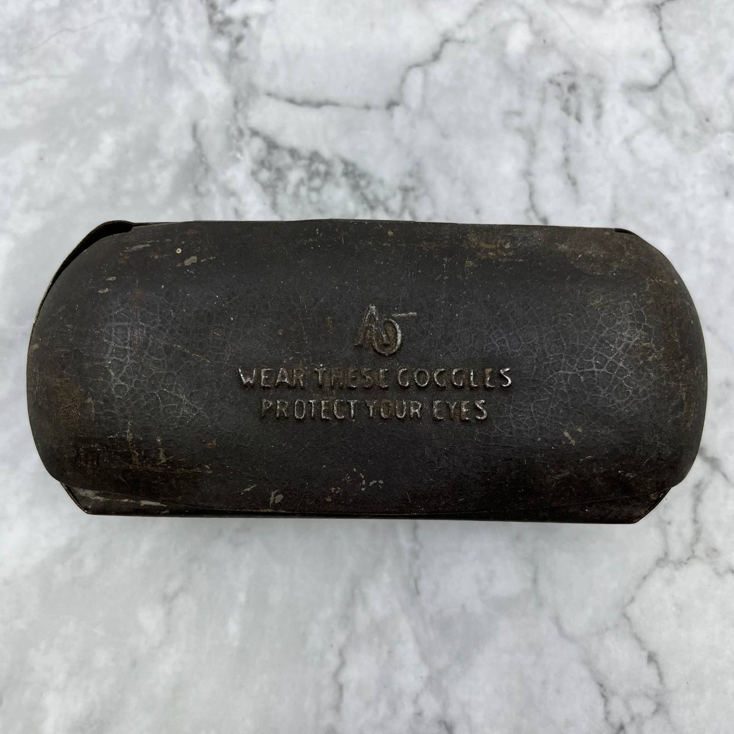 Antique Safety Goggles Steampunk Welders AO American Optical w/ Case TD1
