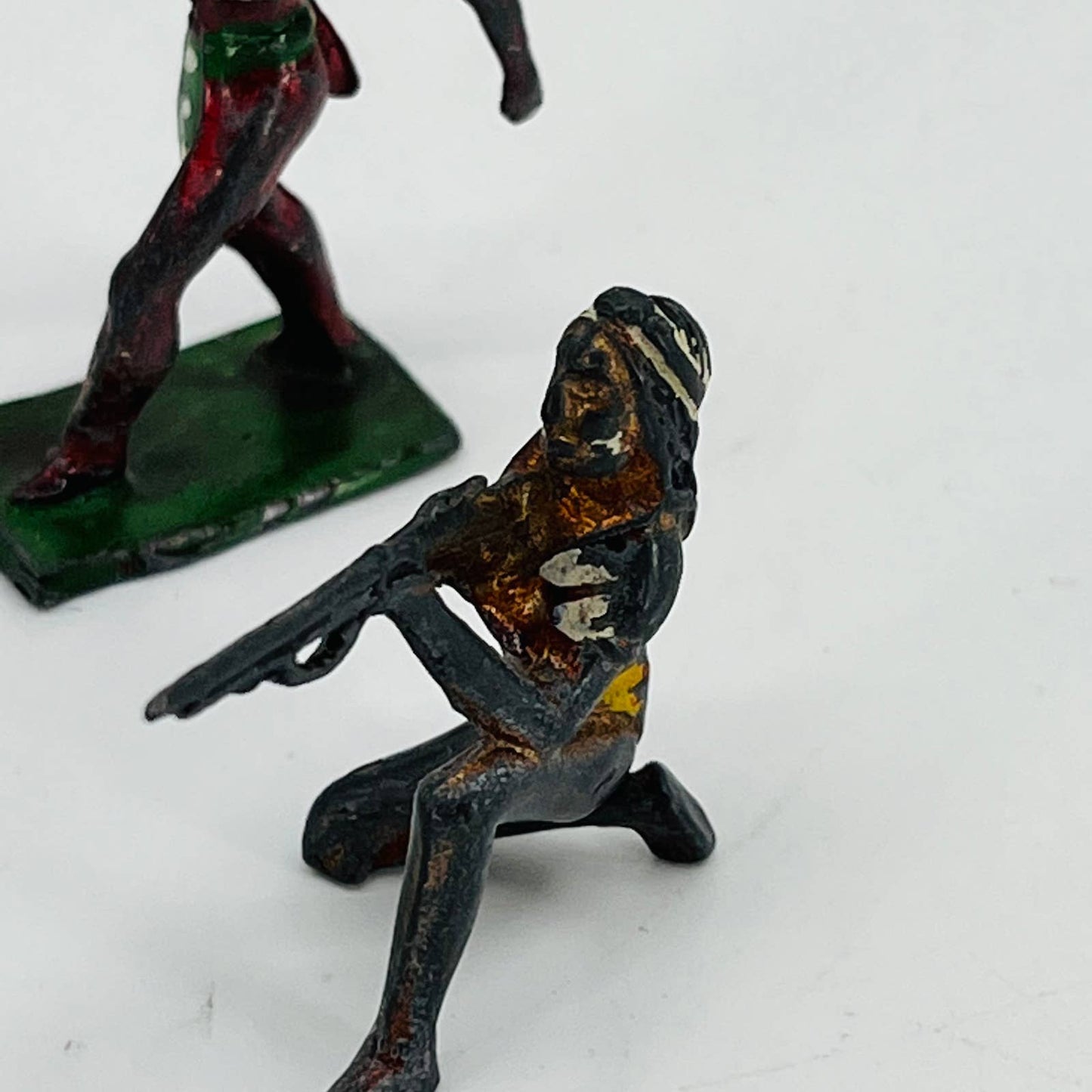 England Johillco North American "Red" Indians and Cowboy Lead Figure Set 7 SB5