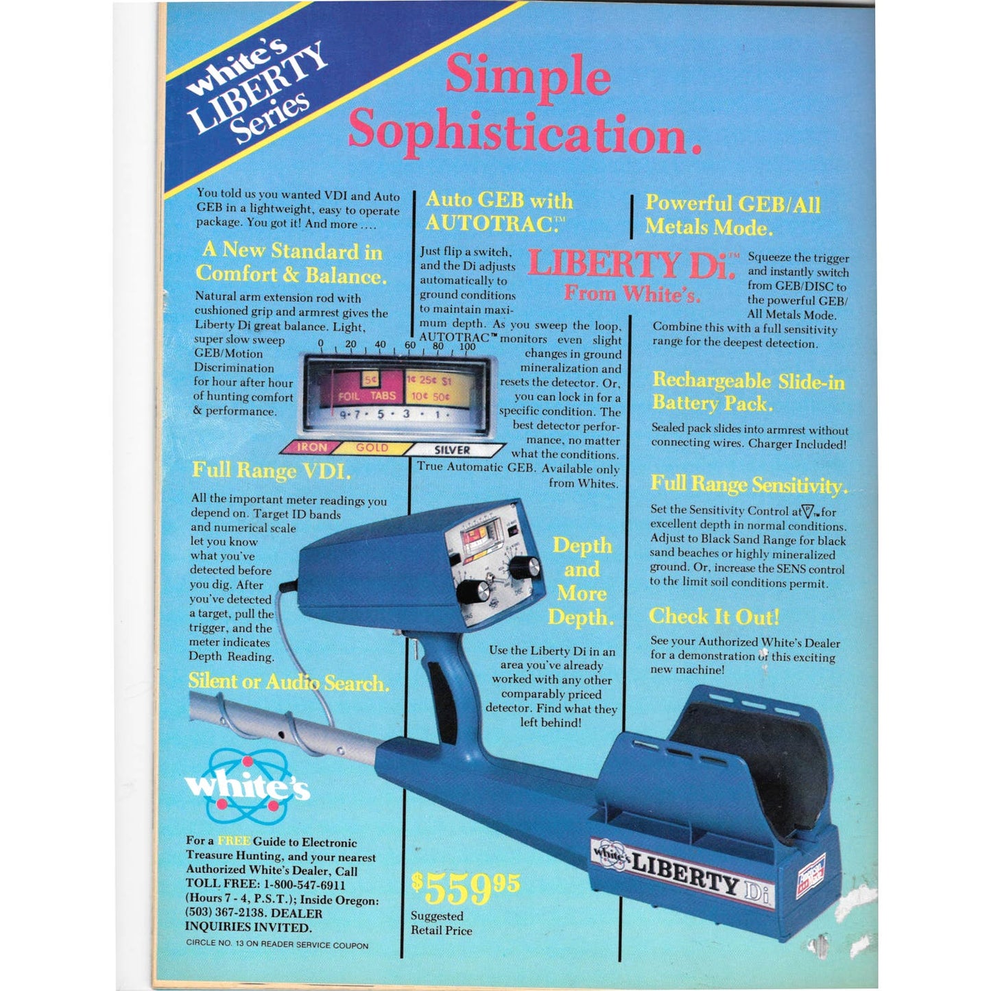 Treasure Search Magazine 1988 May/June Metal Detecting Gold Diamonds M2