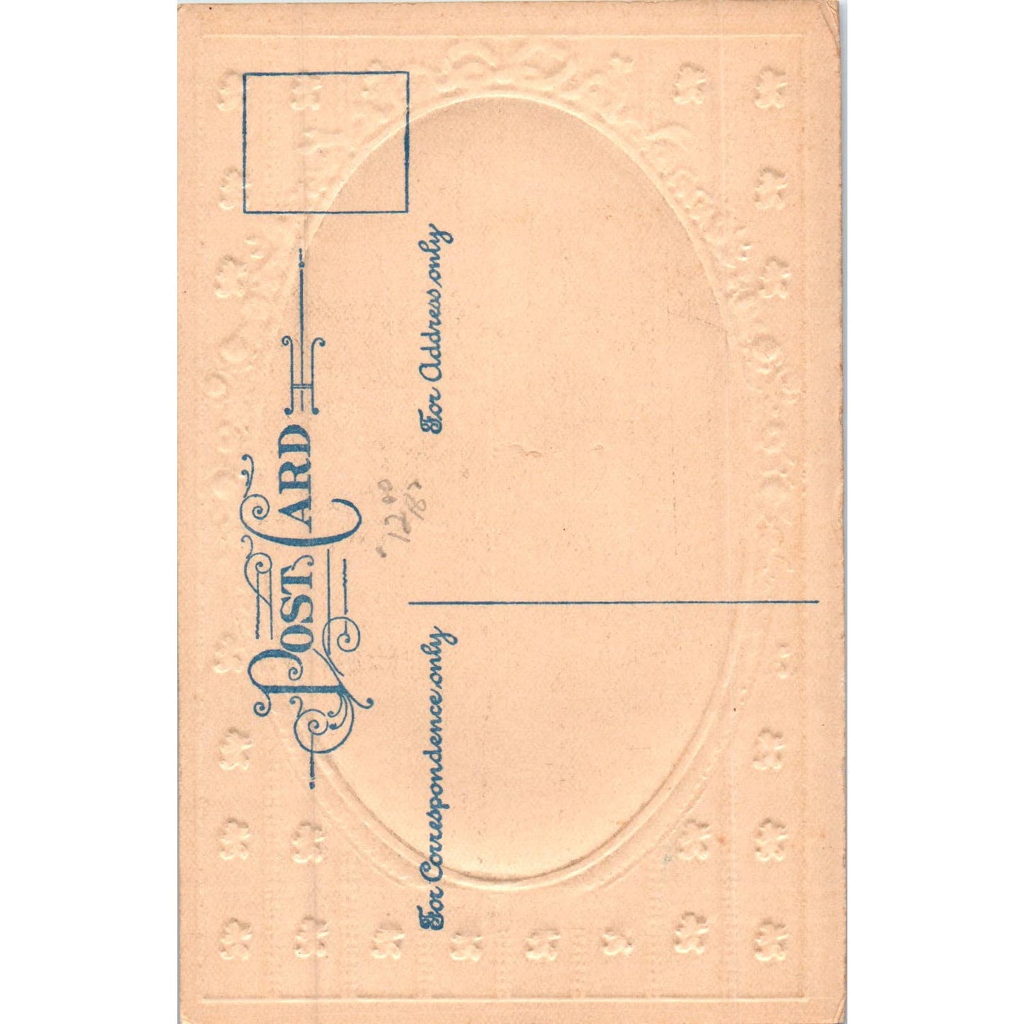 One Good Kiss Deserves Another Victorian Romance Original Postcard TK1-P18