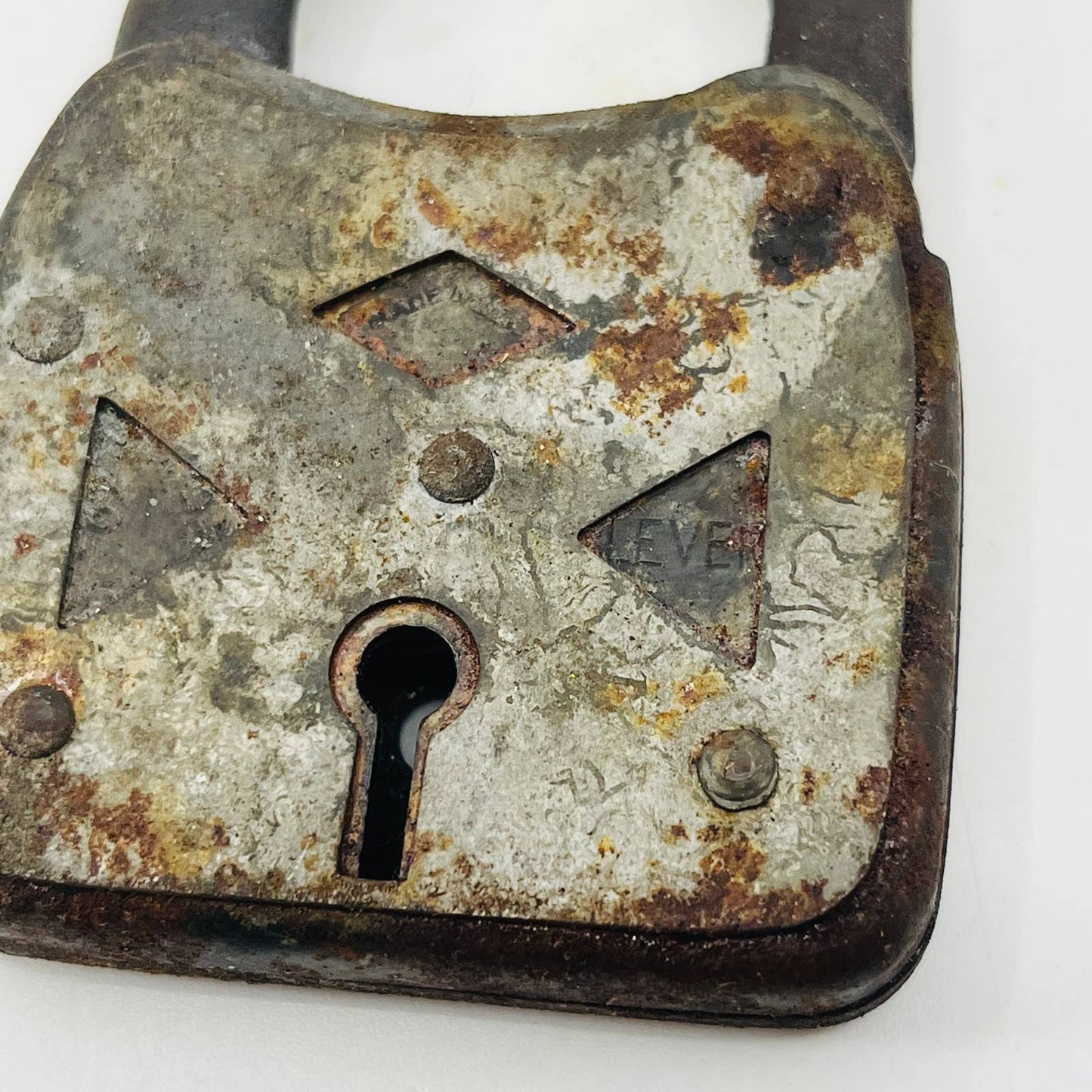 Vintage Six Lever USA Lock Padlock No Key SA8