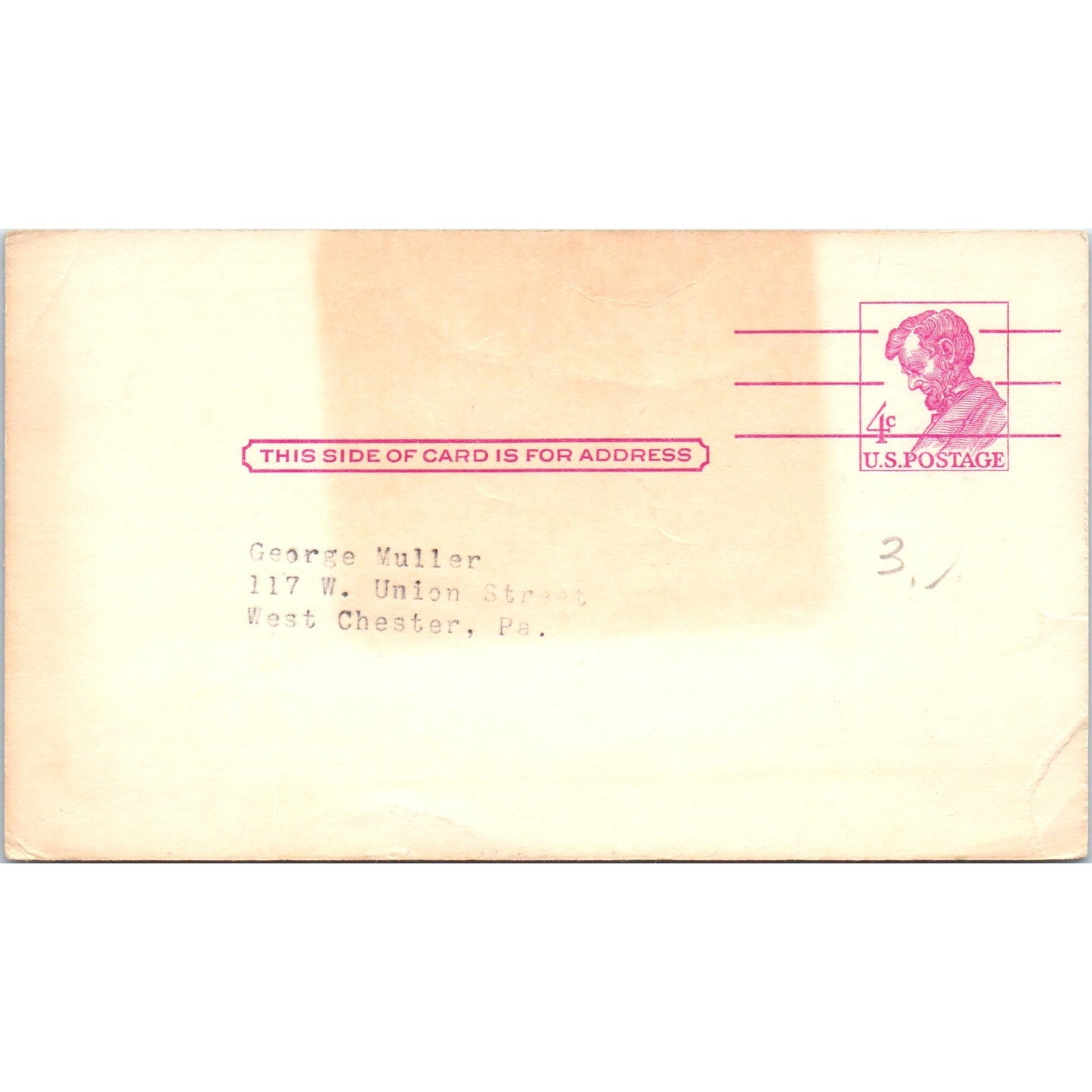 William Goldman Bryn Mawr - The Conjugal Bed Advertising Postcard P1-13