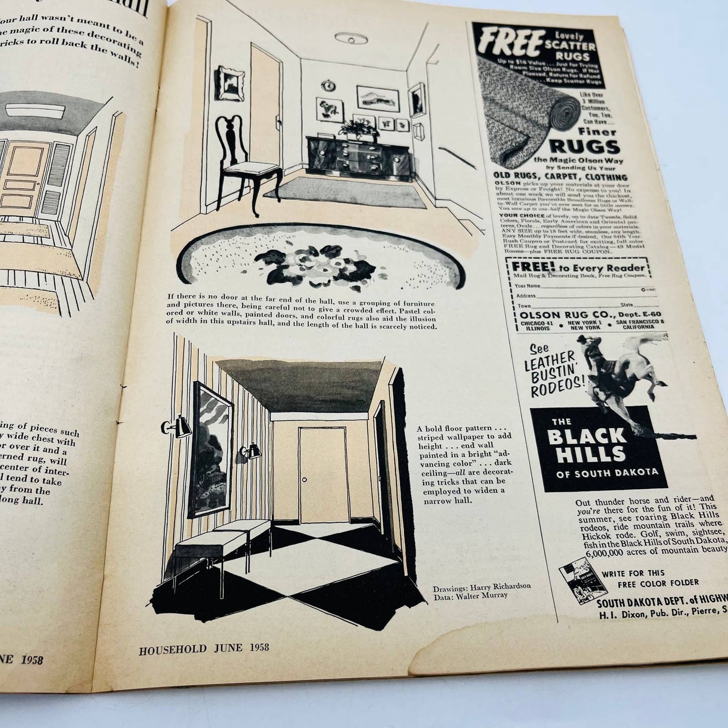 VTG Household Magazine June 1958 How To Build A Better Home For Less Money BA4