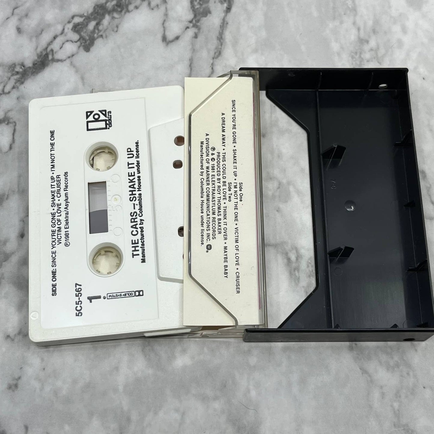 Shake It Up by The Cars 1981, Elektra Cassette Tape TH5-36