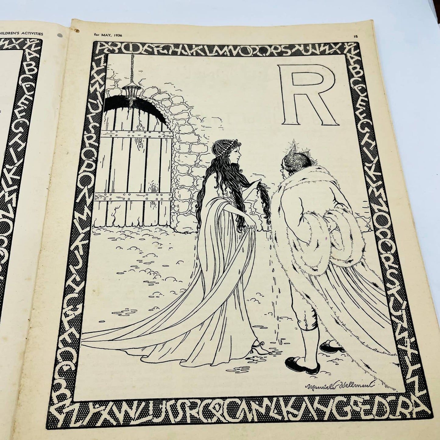 1936 Bible Stories and Children’s Activity Book Packet BA4