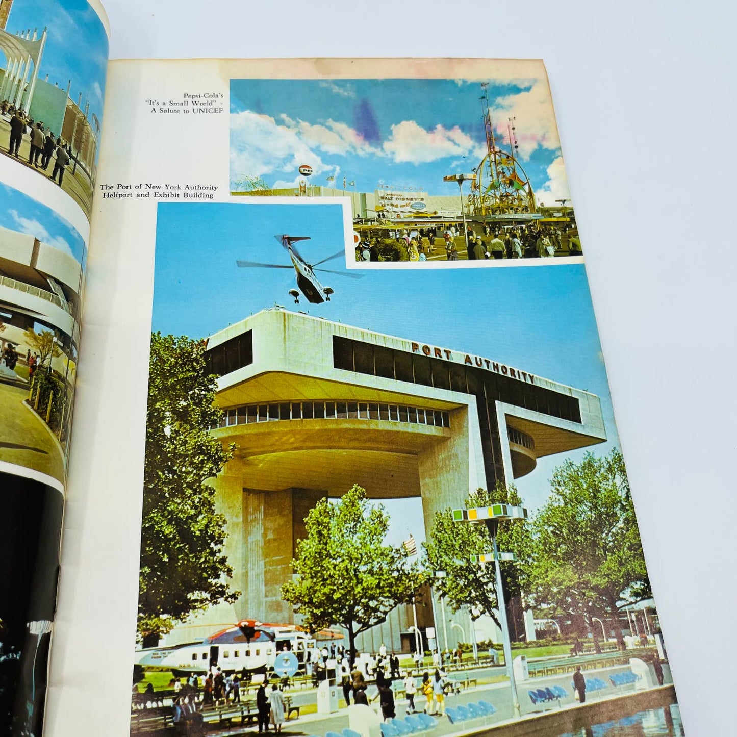 Vintage 1965 New York World’s Fair Official Souvenir Book In Color BA2