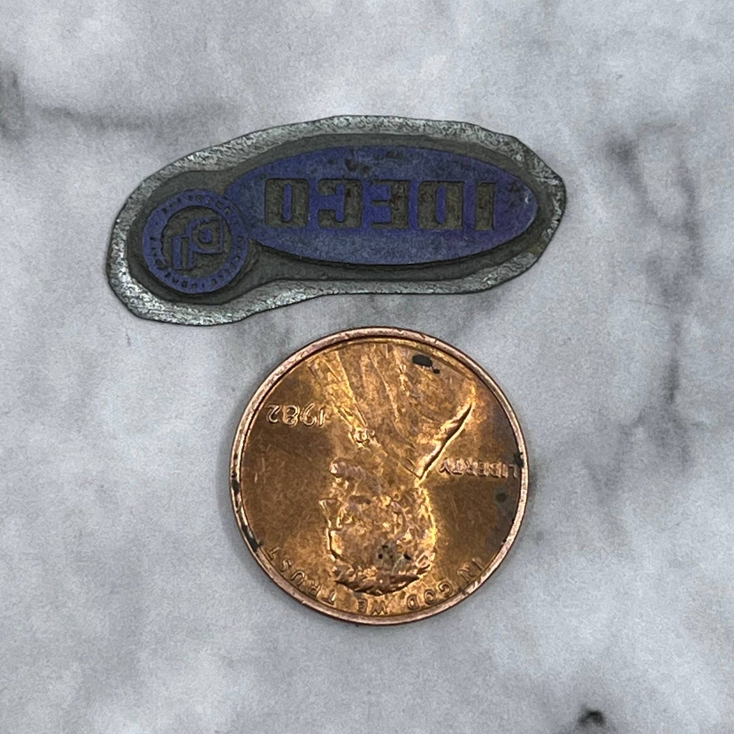 Vintage Printing Letterpress Printers Block Plate IDECO SE820
