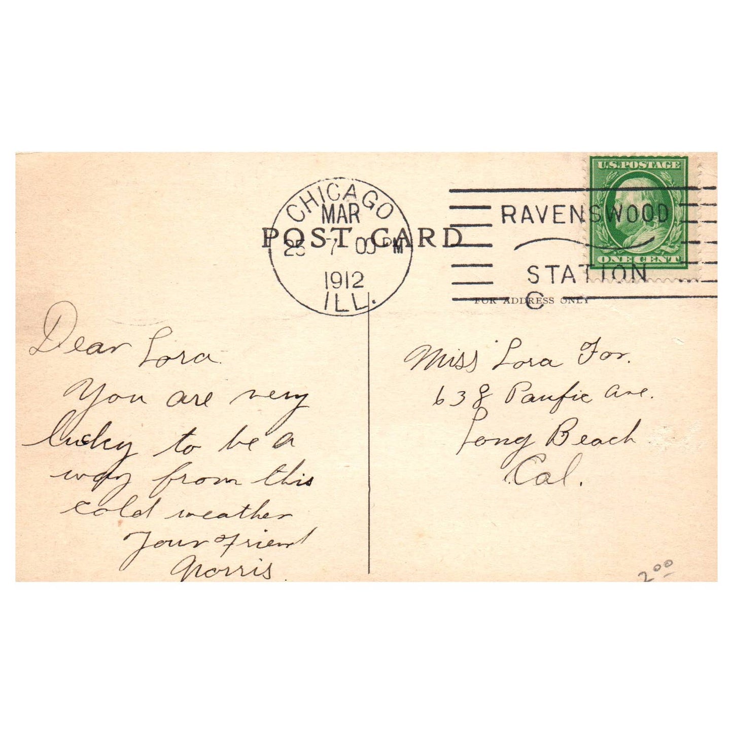 US Battleship Oregon 1912 - Original Postcard TJ8-5