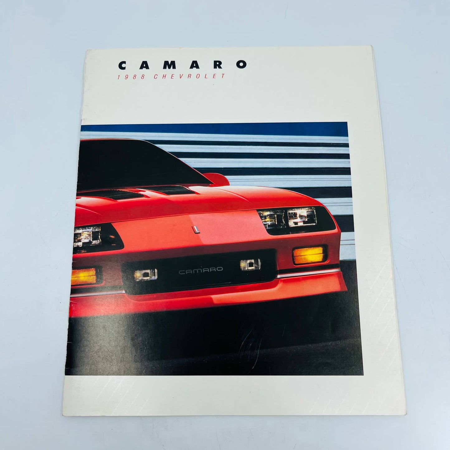 1988 Chevrolet Chevy Camaro IROC-Z Dealer Sales Brochure Full Color Pictures BA3
