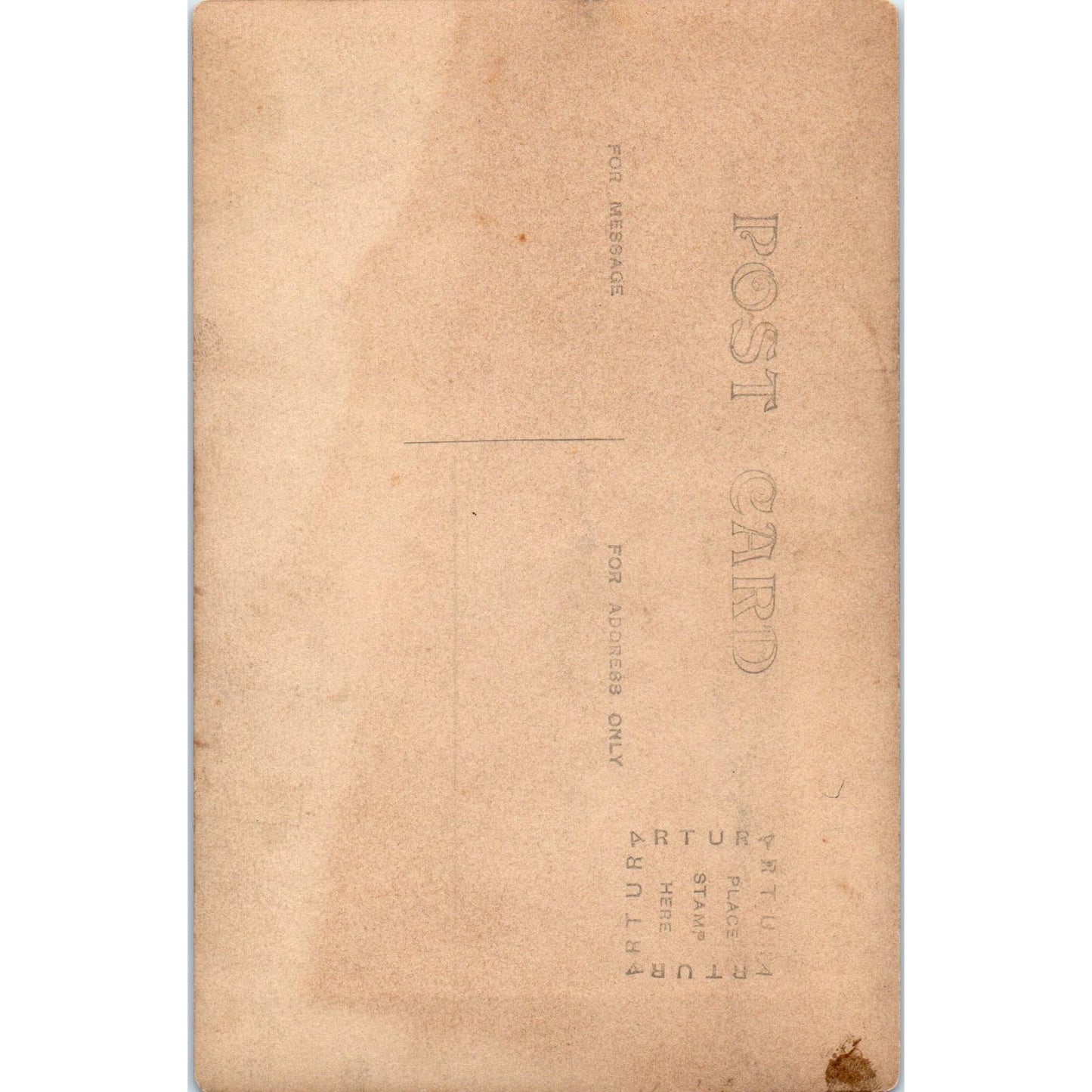 Victorian Mother and Children RPPC Real Photo Postcard PB1