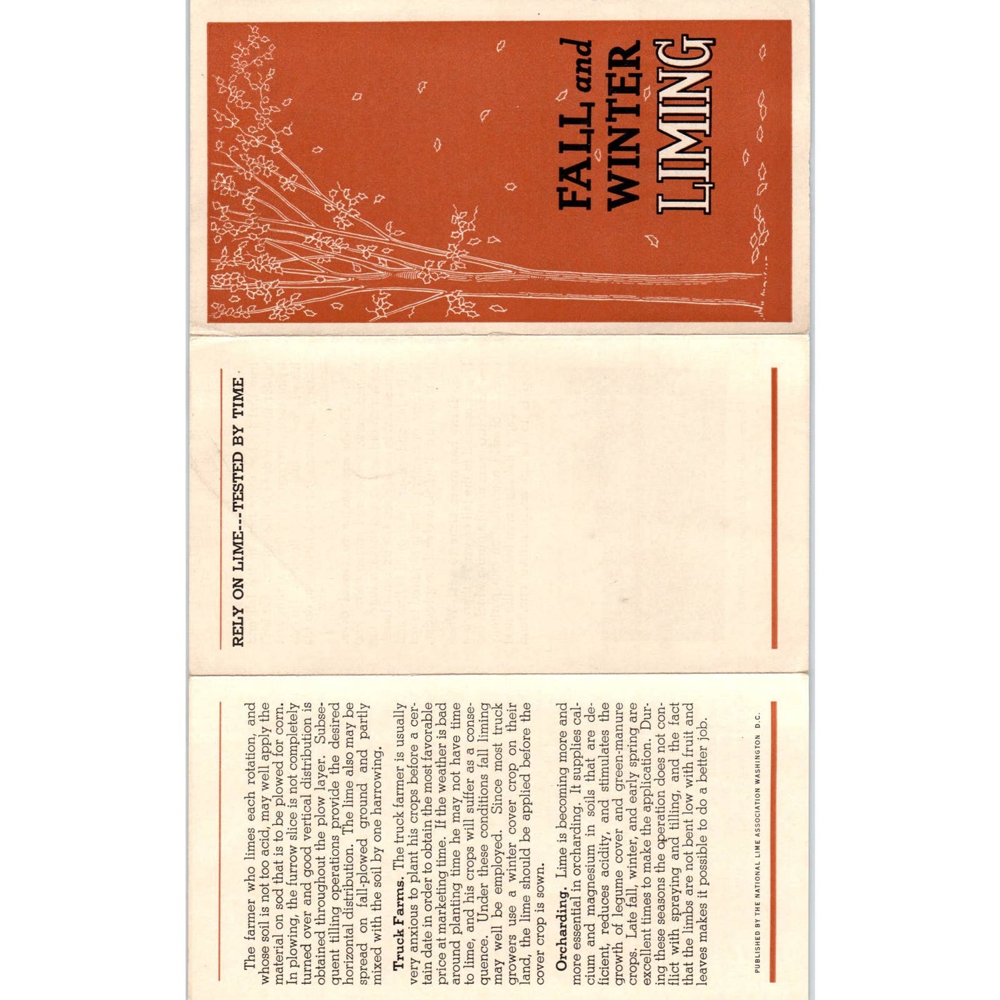 Vintage Info Brochure Fall and Winter Liming Hints for the Home SE5