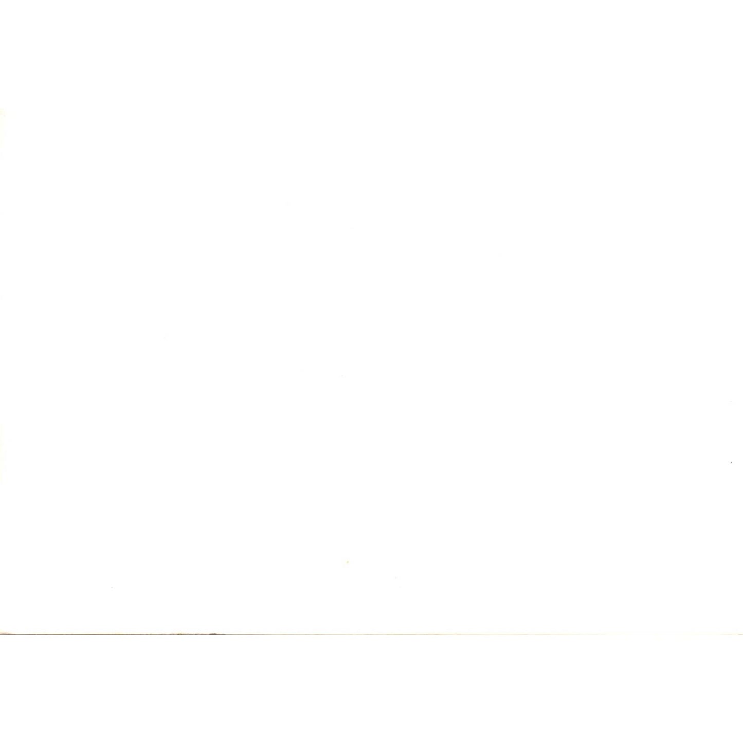 c1970 Original Photograph Lowering Wrapped Helicopter on Ship 5x7" AD6-1