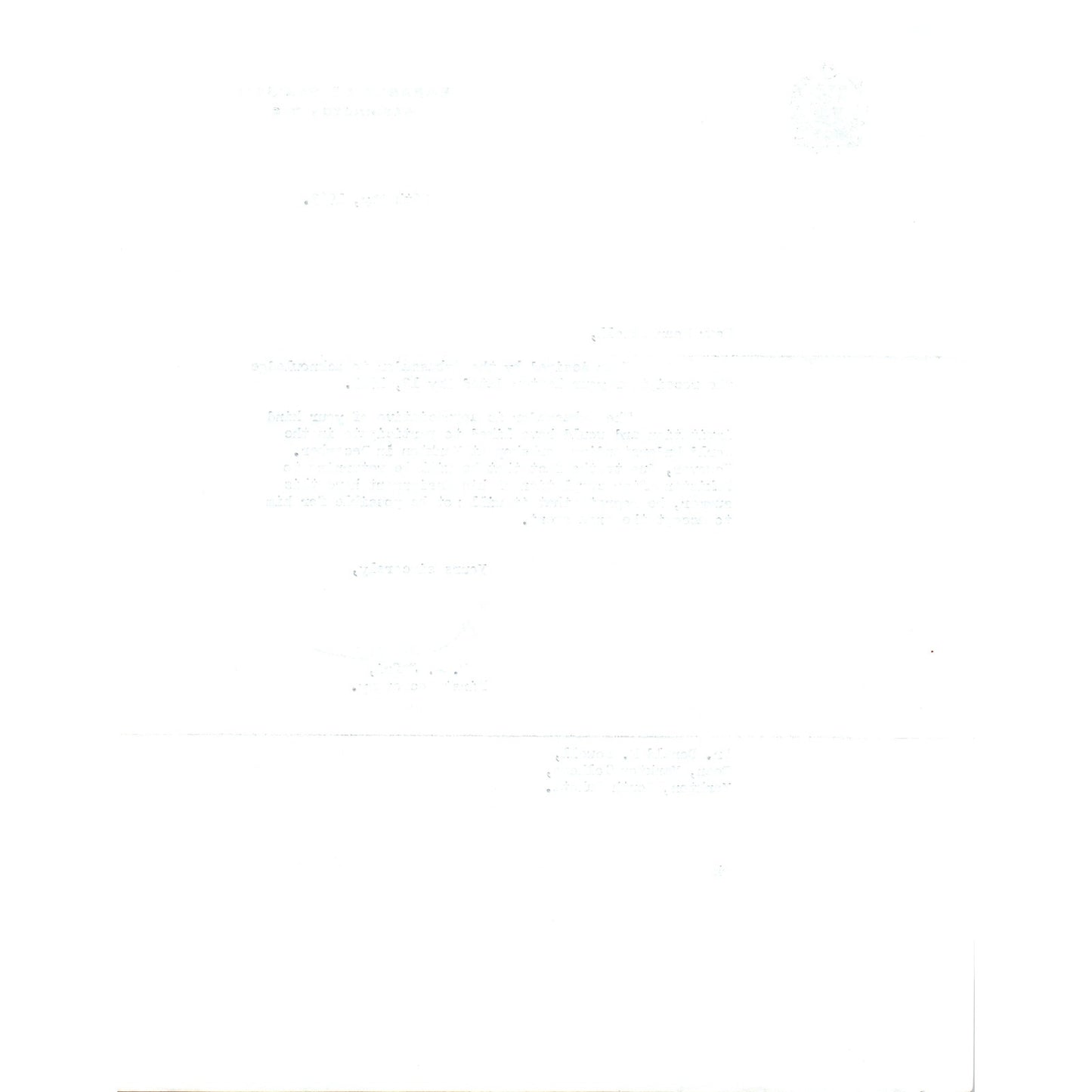 Embassy of Pakistan to US Letterhead Memo M.A. Jafri 5/29/63 B14