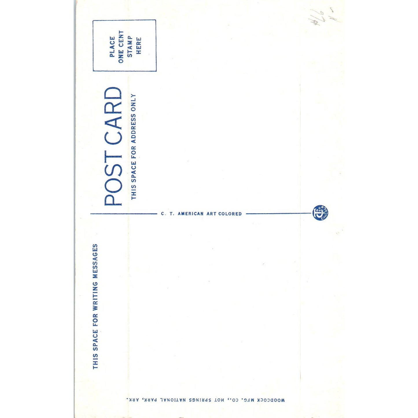 Riding an Ostrich Farm Hot Springs National Park AR Original Postcard TK1-P19