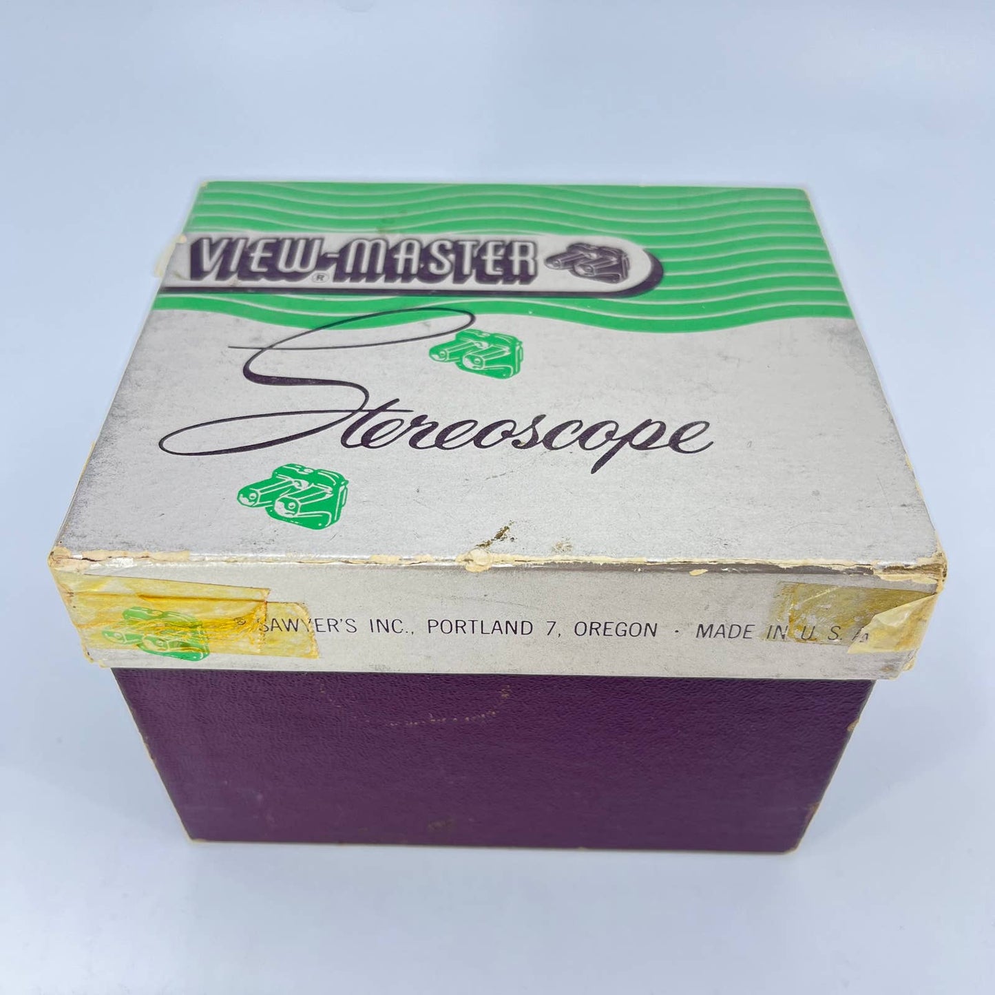 Vintage 1950’s Sawyer's View Master Stereoscope with Original Box & Papers TE7