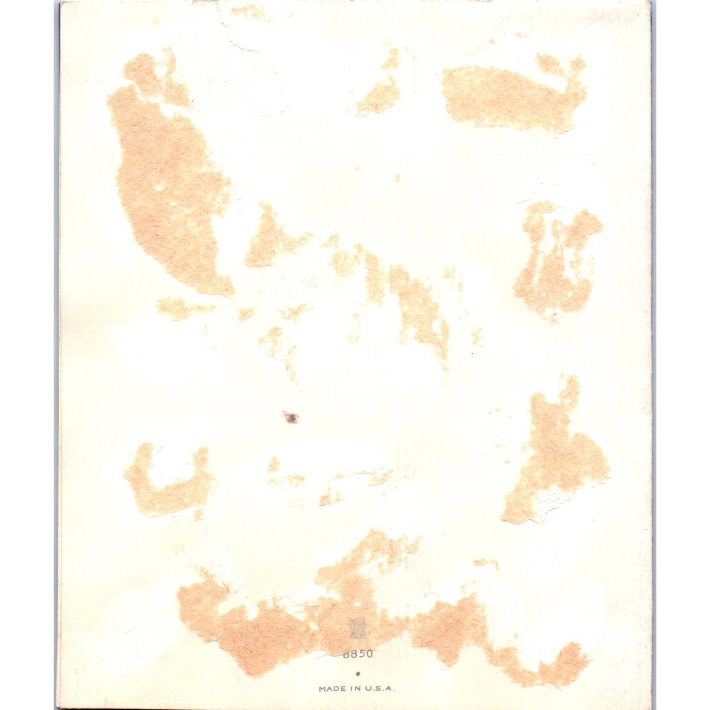 1940s Golden Bell GB Easter Card - Art Deco Roses SF2