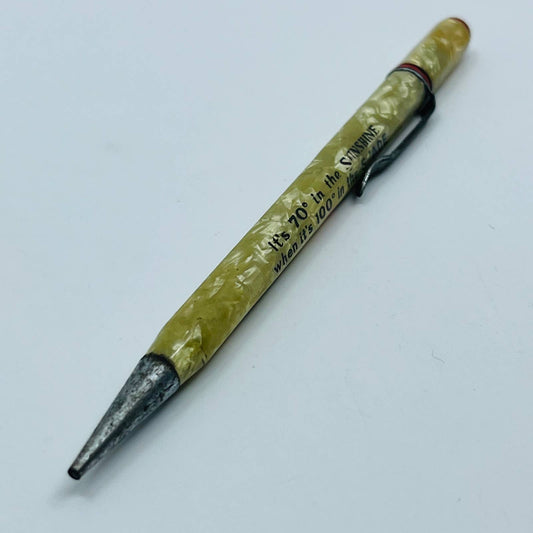 Celluloid Mother of Pearl Mechanical Pencil Missouri Pacific Lines Railroad SB3