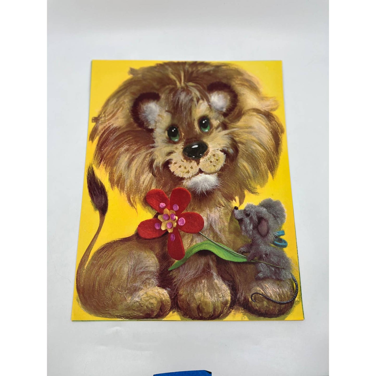 1968 Original Kitsch Lion, Tiger & Bear Print Set COLONIAL STUDIOS 11x14 FL2