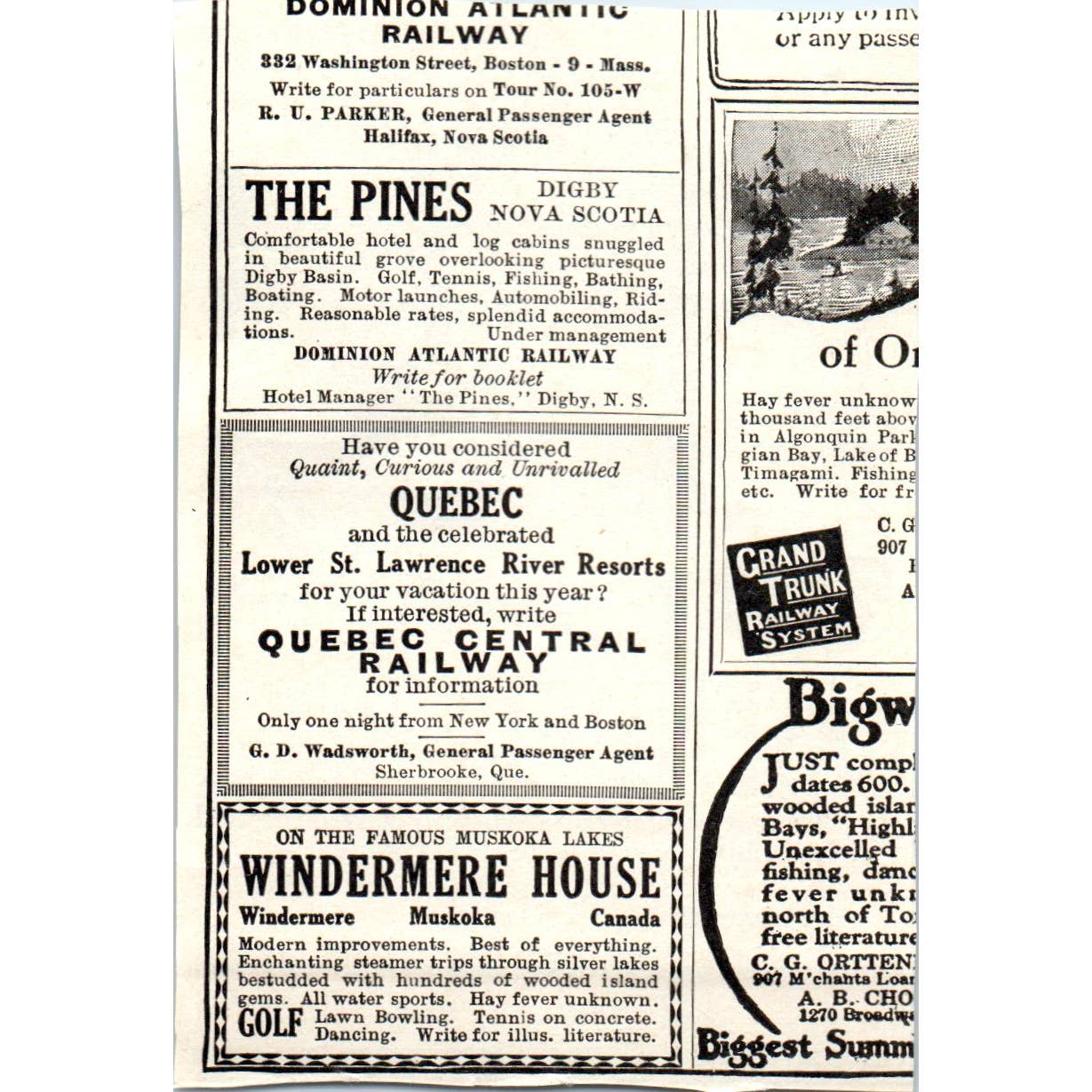 c1920 Harper's Magazine Ad - Mendel Wardrobe Trunks Cincinnati OH EA3-4