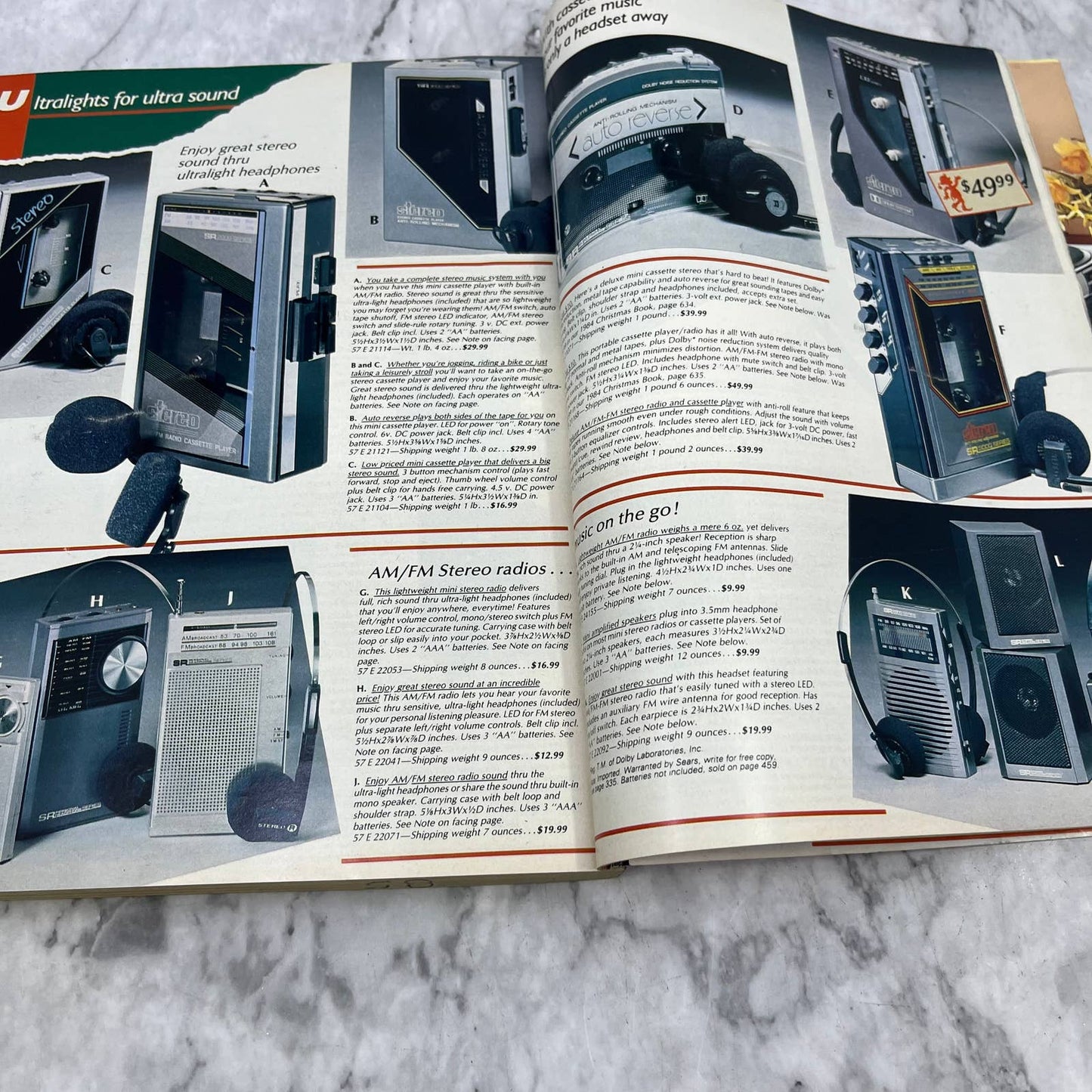 Sears Wish Book 1985 Christmas Catalog Camcorder Rainbow Brite GI Joe S2