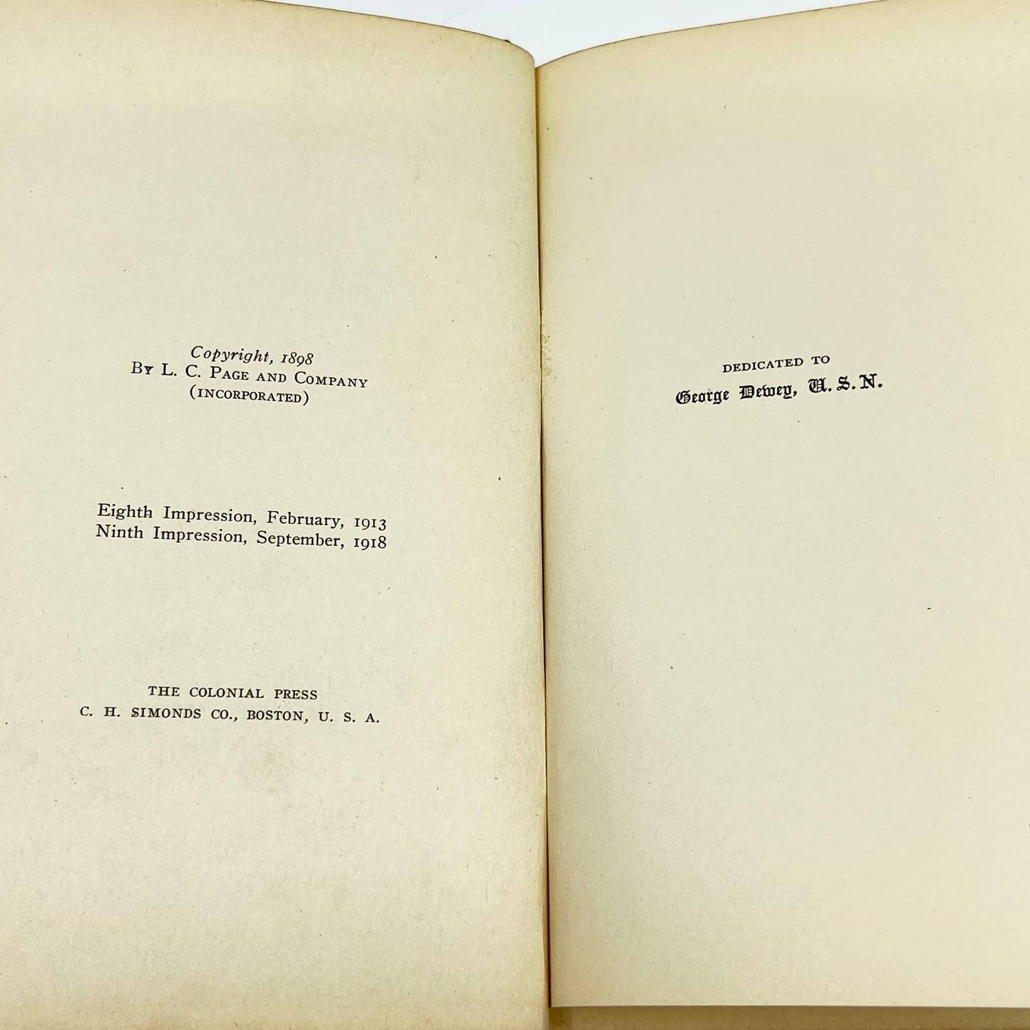1918 Poems of American Patriotism, 1776-1898 Frederic Lawrence Knowles TF2