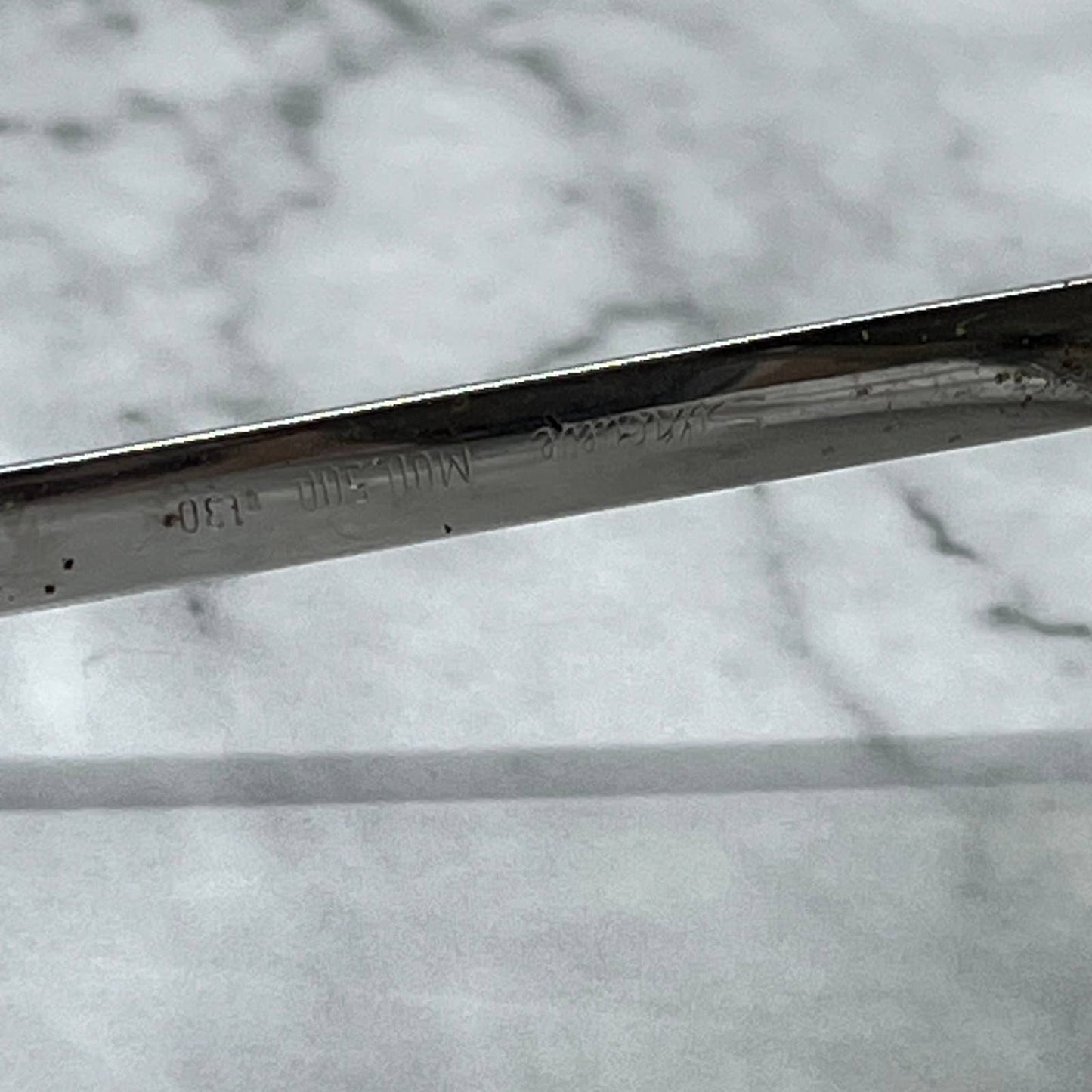 Silhouette 1978 Tortoise Shell Cut Out Eye Sun Glasses Frames Mod 500 5.25” TA9