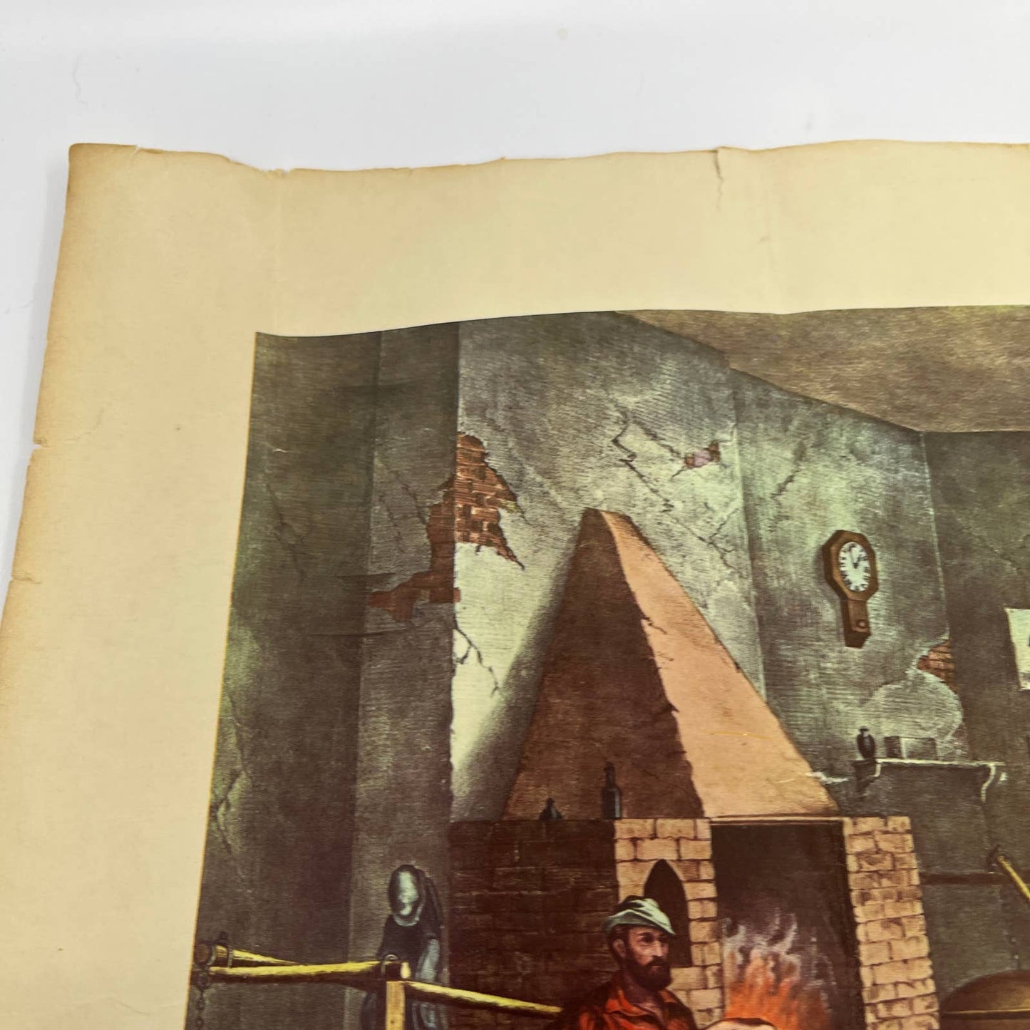 CURRIER & IVES Art Print Trotting Cracks At Home mid 1800s Farrier Shoer FL5