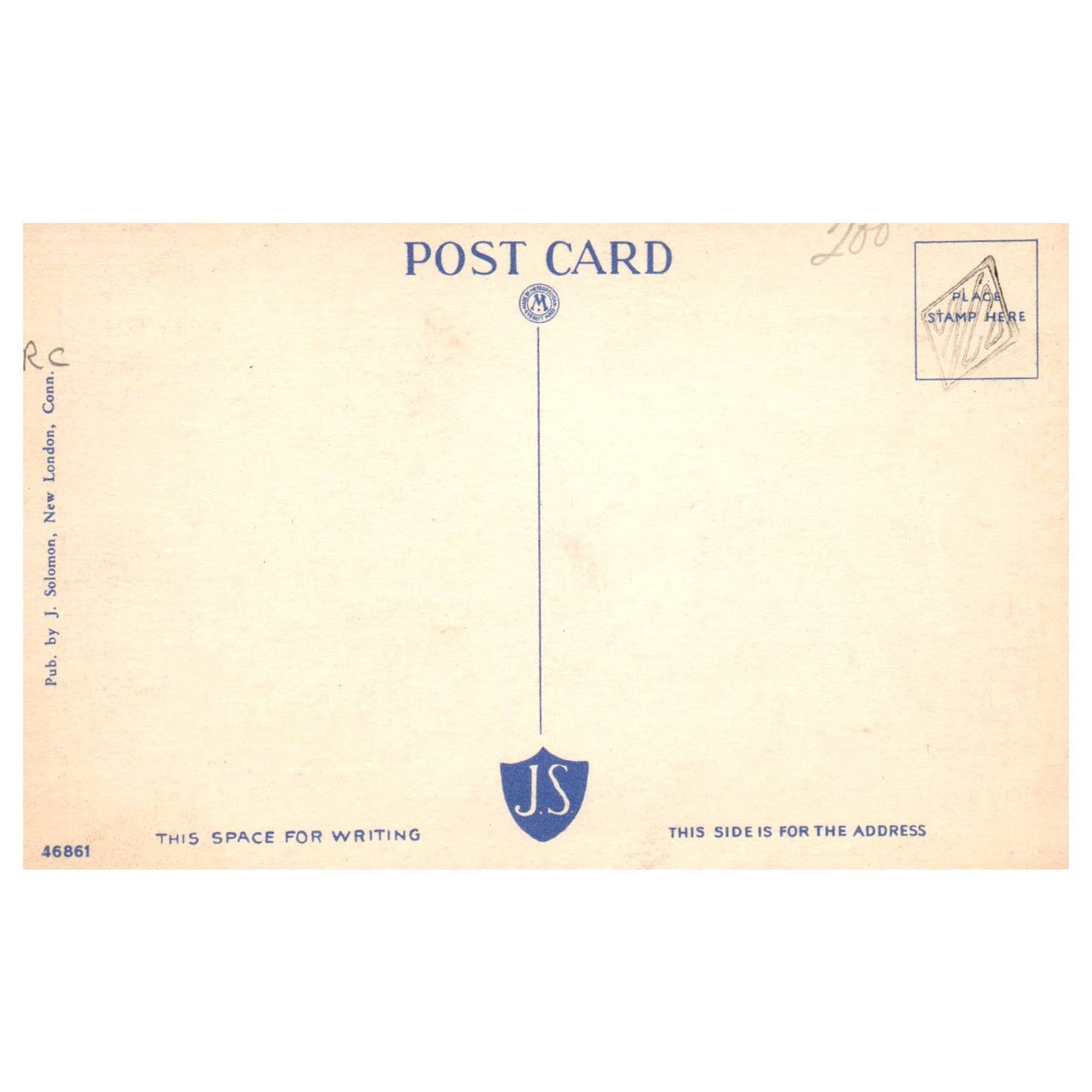 The Dock Submarine Base Groton Conn - Original Postcard TJ8-5