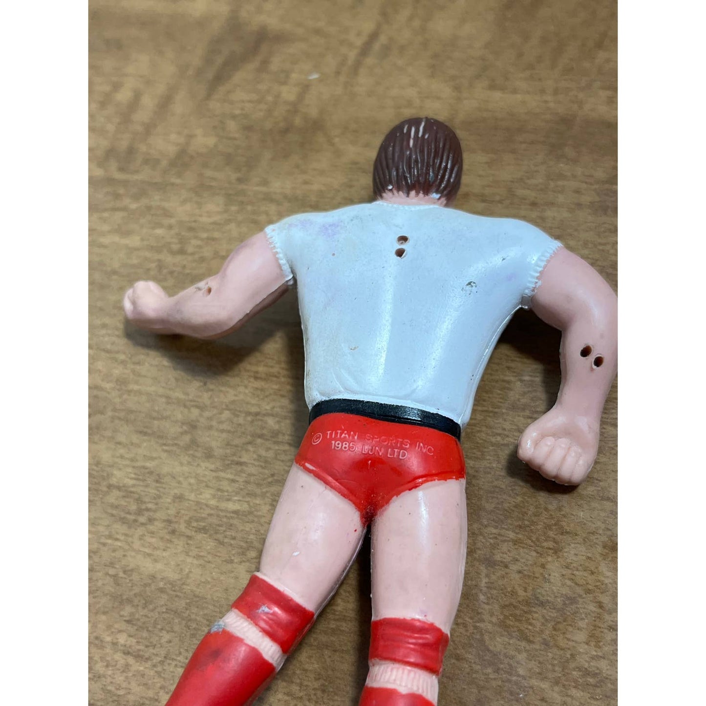 Vintage Rowdy Roddy Piper Action Figure Titan Sports WWF WWE Wrestling Toy 1985