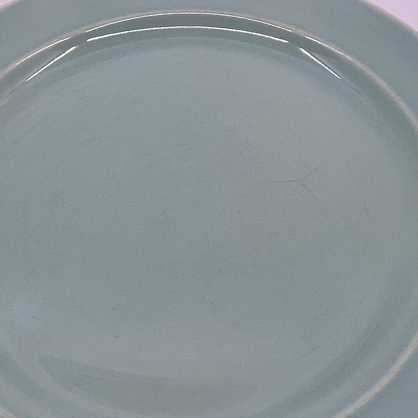 Vintage Lu-Ray Pastels Teal Green 9 1/4" Dinner Plate T.S.&T. TI3