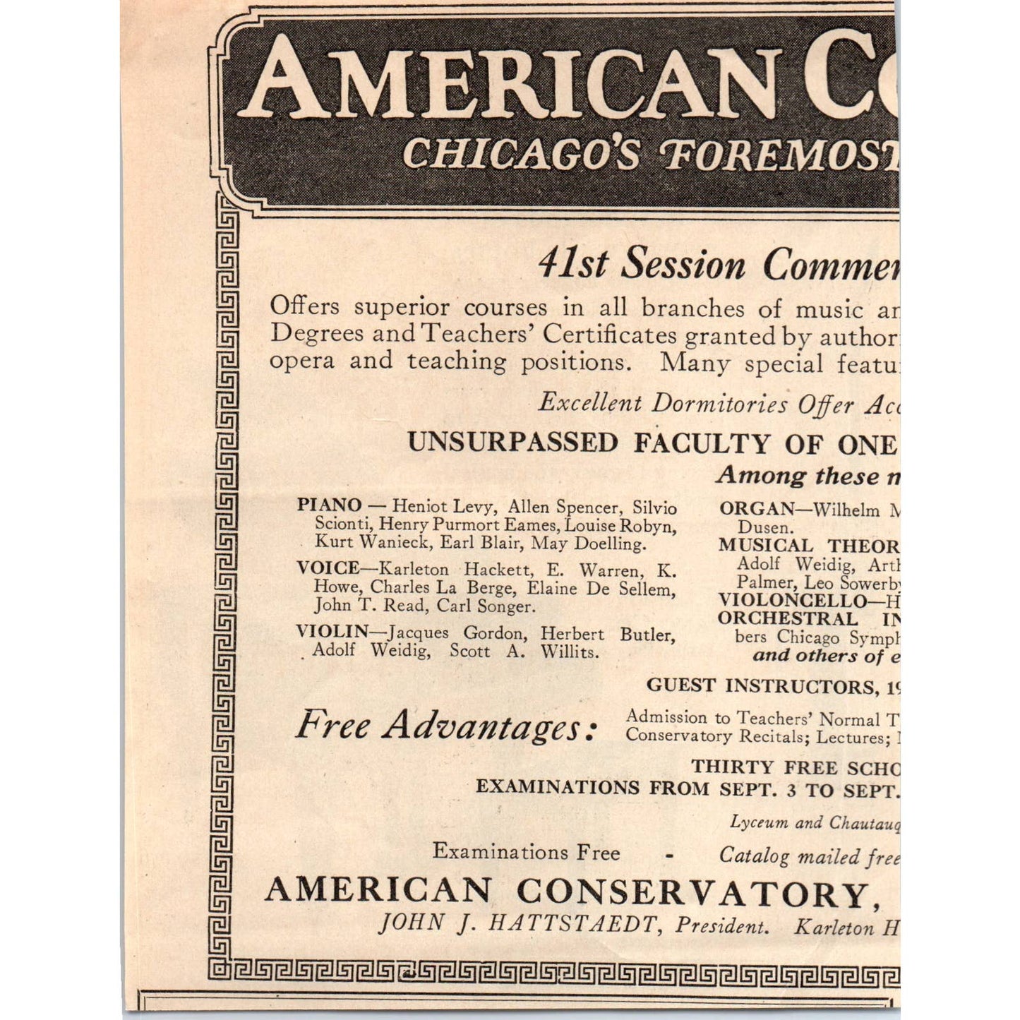 c1930 Print Ad Weaver Grand Pianos York PA 5x6" AD4