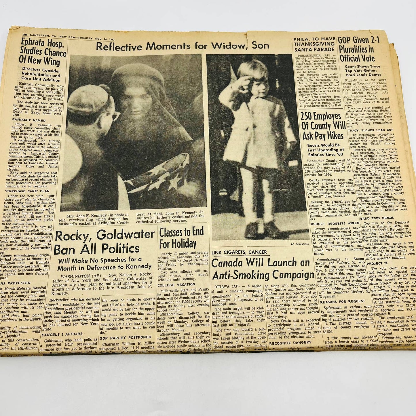 1968 RFK Robert F. Kennedy Assassination Lot of 2 Newspapers Harrisburg PA BA1