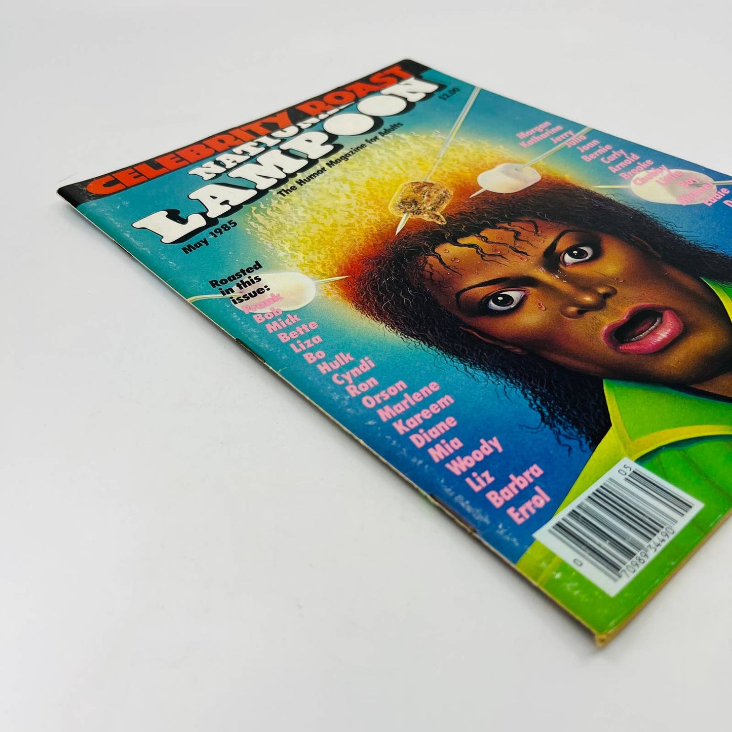 National Lampoon Magazine May 1985 Celebrity Roast Michael Jackson Newsstand BA2