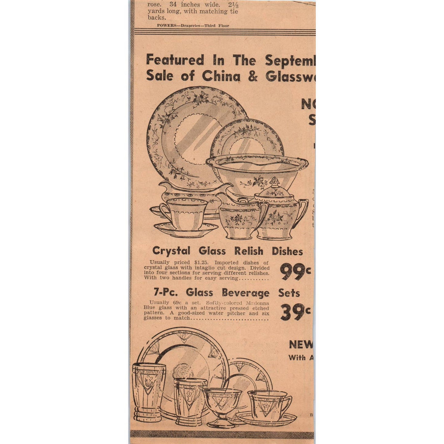 1935 Mpls Newspaper Ad Maurice L Rothschild Brucewood Silver Fox Coats FL5-3