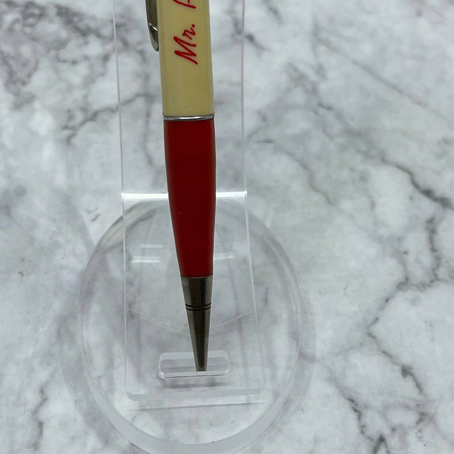 Vintage Mechanical Pencil Mr. Peanut Celluloid Floater SE7