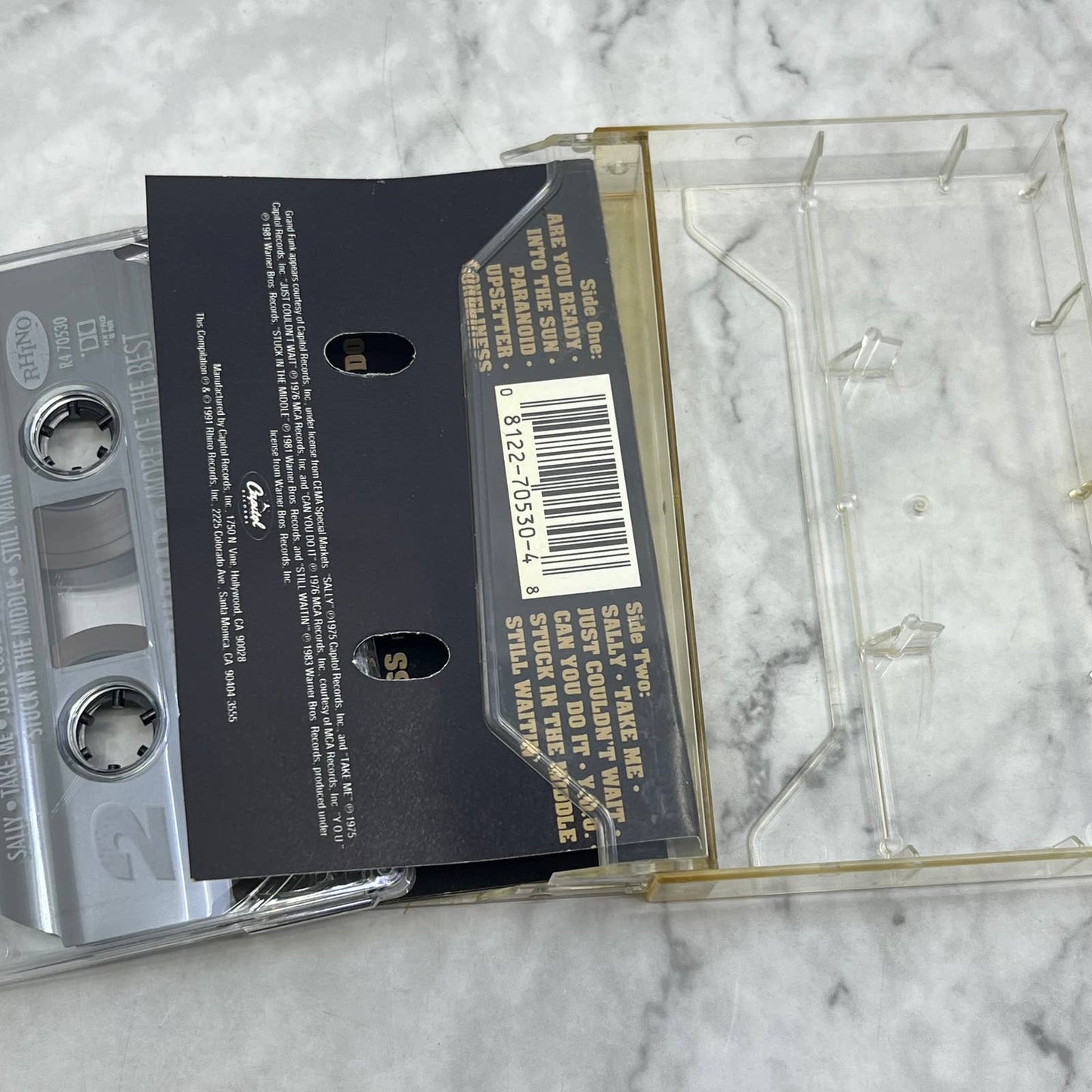 GRAND FUNK RAILROAD - MORE OF THE BEST Cassette Tape TF6-24