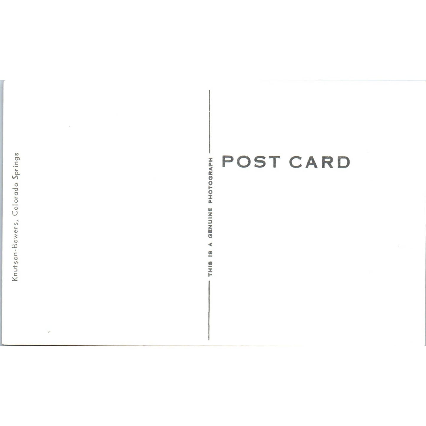 National Laymen Restaurant Dining Room Colorado Springs Original Postcard TK1-29