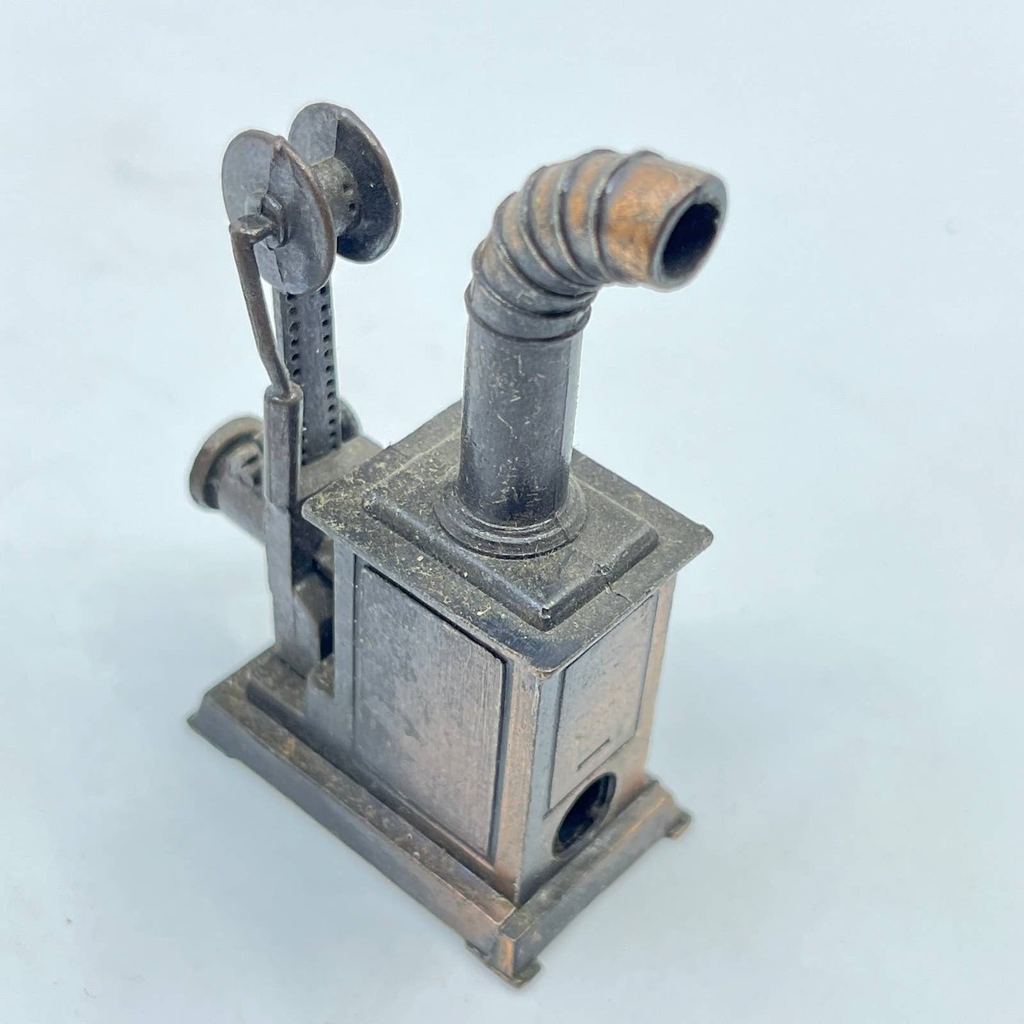 1970s Film Projector Die Cast Pencil Sharpener w/ Box Dollhouse Miniature TF6