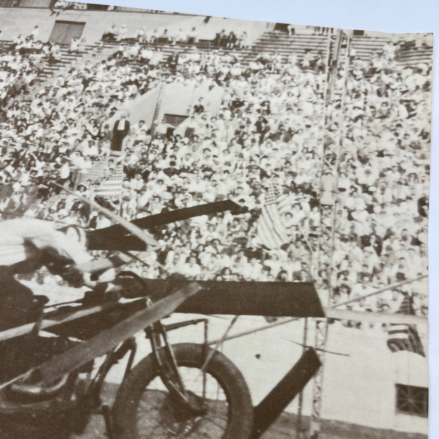 Antique Motorcycle Stunt Photo Print 11x14" FL5