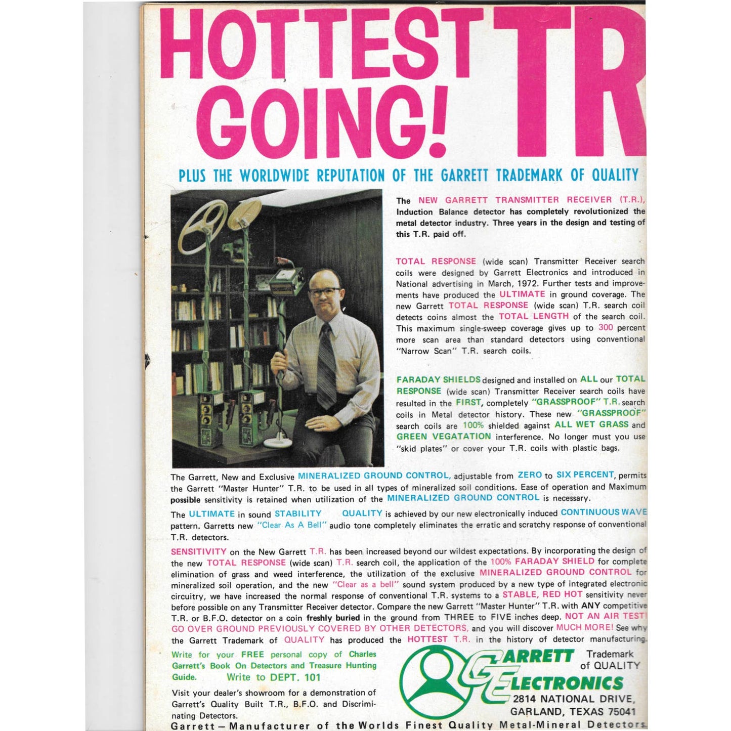 Treasure Trails of The Old West Magazine - Lost Mines Sunken Gold Spring 1974 M6